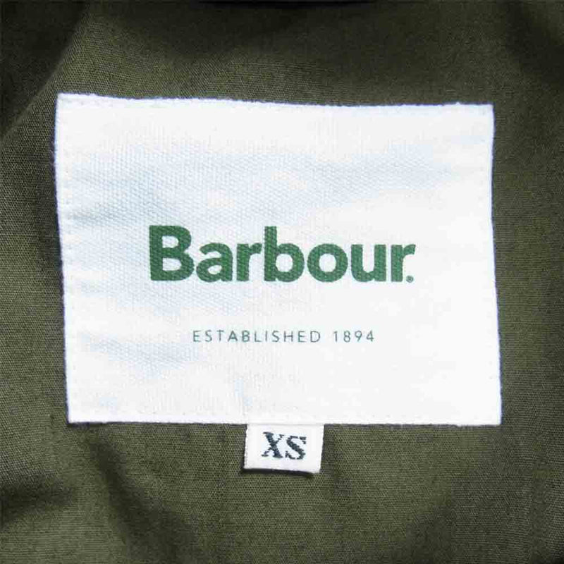 Barbour バブアー 1701074 × BEAMS ビームス  BEDALE ビデイル リップストップ ジャケット モスグリーン系 XS【中古】