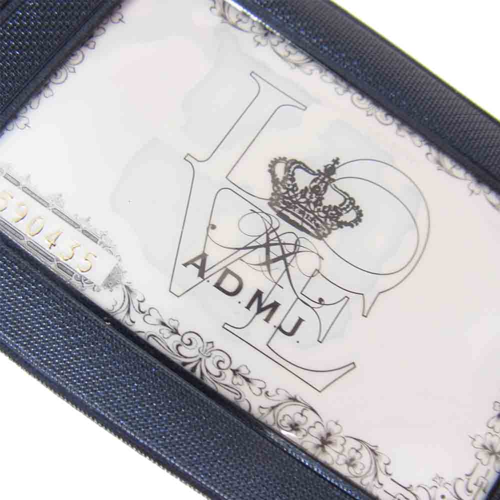 ADMJアクセソワ エーディーエムジェイ 21AW 21AW01010 2WAY BOSTON BAG ミニ ボストン バッグ グレー系【新古品】【未使用】【中古】