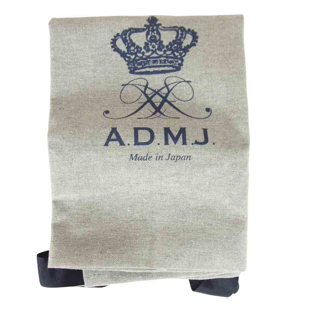 ADMJアクセソワ エーディーエムジェイ 21AW 21AW01010 2WAY BOSTON BAG ミニ ボストン バッグ グレー系【新古品】【未使用】【中古】