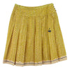 mina perhonen ミナペルホネン KA5377 Swan Lake プリーツ スカート 日本製 イエロー系 1【中古】