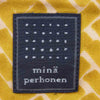 mina perhonen ミナペルホネン KA5377 Swan Lake プリーツ スカート 日本製 イエロー系 1【中古】