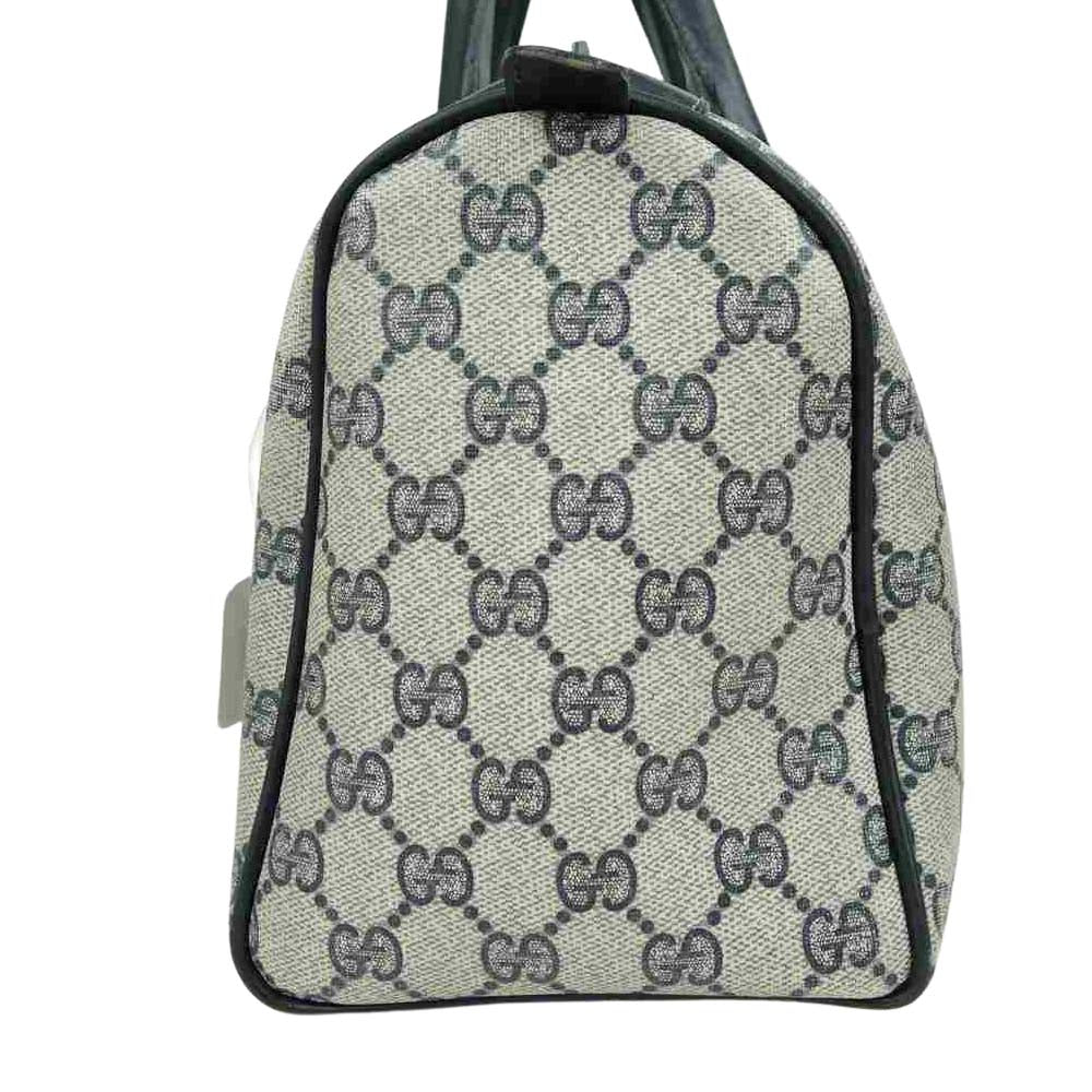 GUCCI グッチ オールドグッチ OLD GUCCI シェリーライン ハンド バッグ グレー系 ダークネイビー系【中古】