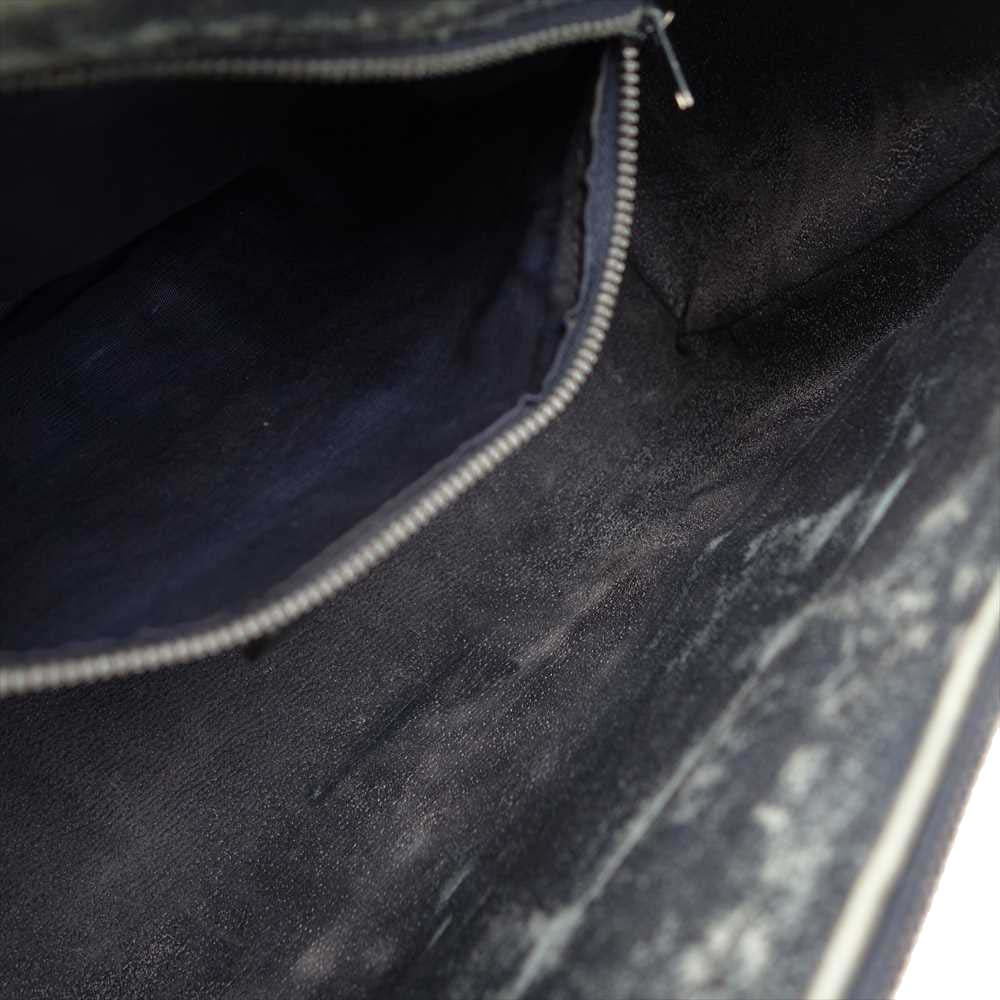 GUCCI グッチ オールドグッチ OLD GUCCI シェリーライン ハンド バッグ グレー系 ダークネイビー系【中古】