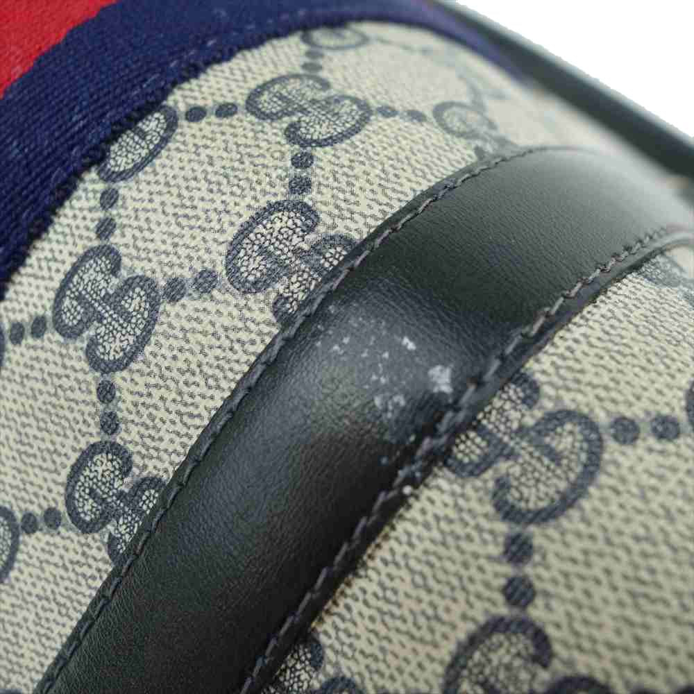 GUCCI グッチ オールドグッチ OLD GUCCI シェリーライン ハンド バッグ グレー系 ダークネイビー系【中古】
