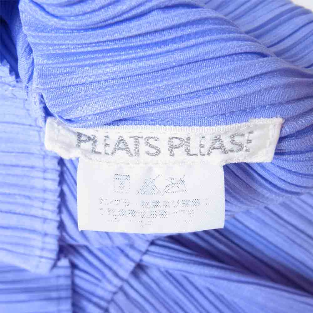 PLEATS PLEASE プリーツプリーズ イッセイミヤケ 半袖 カットソー パープル系【中古】