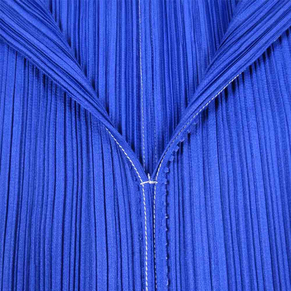 PLEATS PLEASE プリーツプリーズ イッセイミヤケ PP43-JK162 ハイネック 半袖 カットソー パープル系 3【中古】