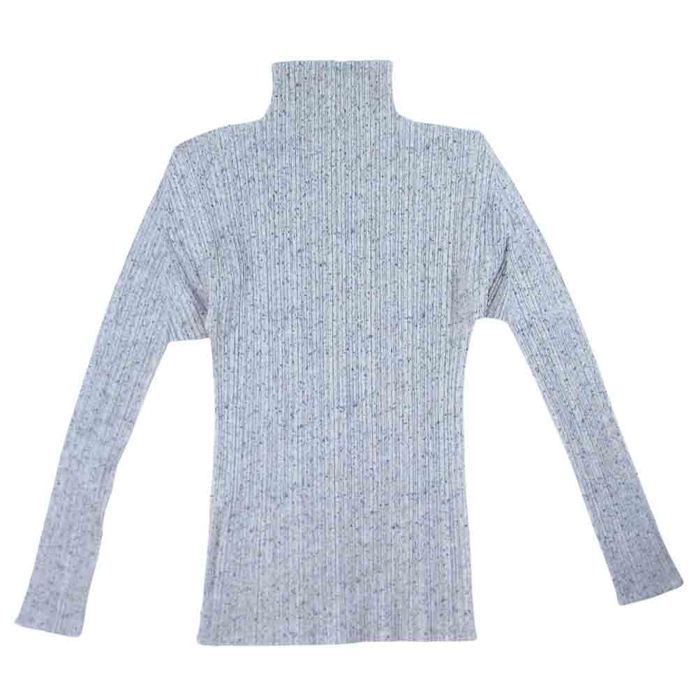 PLEATS PLEASE プリーツプリーズ イッセイミヤケ PP84-JK404 ハイネック 長袖 カットソー マルチカラー系 3【中古】