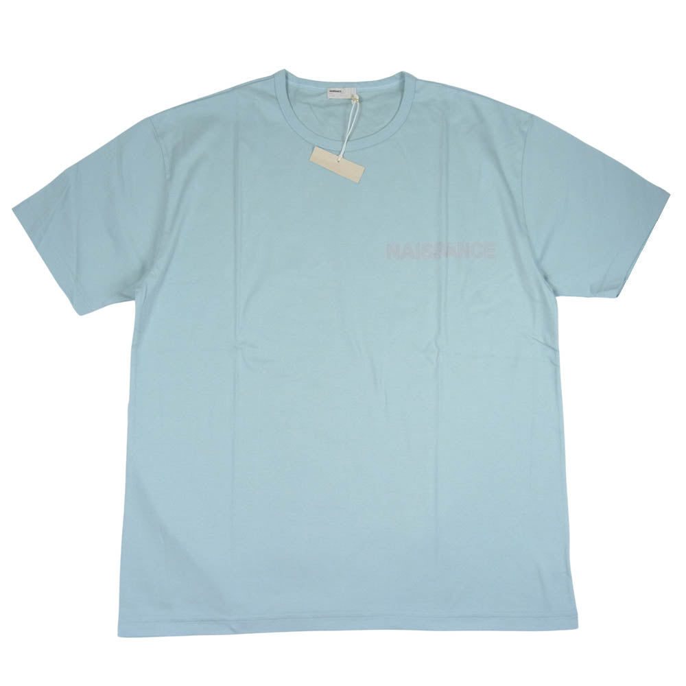 NAISSANCE ネサーンス 21SS 21S-NSA-CS-05 PHOTO T-SHIRT フォト 半袖Tシャツ ライトグリーン系 XL【新古品】【未使用】【中古】
