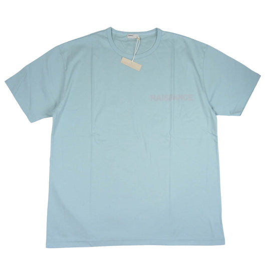 NAISSANCE ネサーンス 21SS 21S-NSA-CS-05 PHOTO T-SHIRT フォト 半袖Tシャツ ライトグリーン系 XL【新古品】【未使用】【中古】