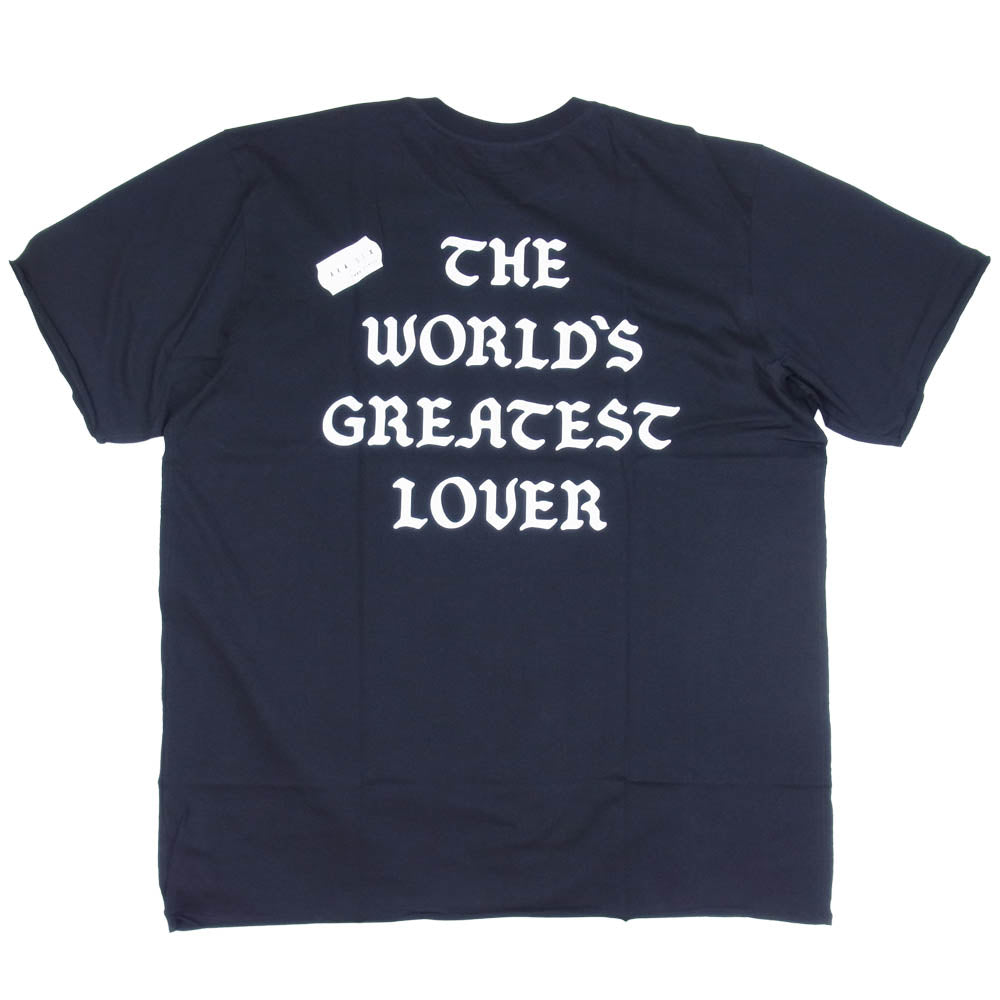 エーケーエーシックス TSB08WGL WORLDS GREATEST LOVER BLACK T-SHIRT 半袖 Tシャツ ブラック系 XXL【新古品】【未使用】【中古】