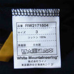 WHITE MOUNTAINEERING ホワイトマウンテニアリング RW2171504 LAYERED WIDE T-SHIRT レイヤード ワイド Tシャツ ブラック系 3【極上美品】【中古】