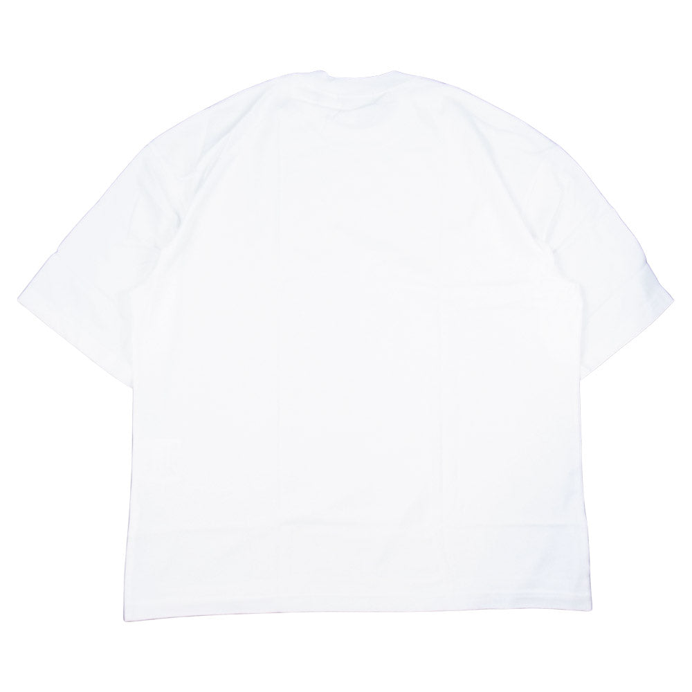 COMME des GARCONS HOMME コムデギャルソンオム 21SS HG-T023 綿度詰天竺 製品プリント Tシャツ ホワイト系 L【新古品】【未使用】【中古】