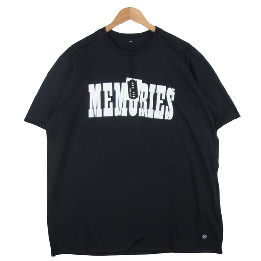 エーケーエーシックス TSB08MW フラグメント FRAGMENT MEMORIES BLACK PRINT T-SHIRT プリント 半袖 Tシャツ ブラック系 XXL【新古品】【未使用】【中古】