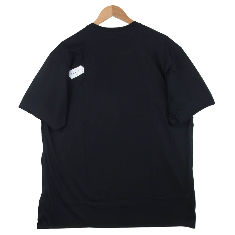 エーケーエーシックス TSB08MW フラグメント FRAGMENT MEMORIES BLACK PRINT T-SHIRT プリント 半袖 Tシャツ ブラック系 XXL【新古品】【未使用】【中古】