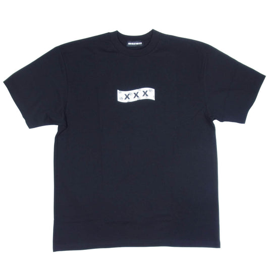 GOD SELECTION XXX ゴッドセレクション VIOLA&ROSES ヴィオラ＆ローゼス コラボ Tシャツ ブラック系 L【極上美品】【中古】