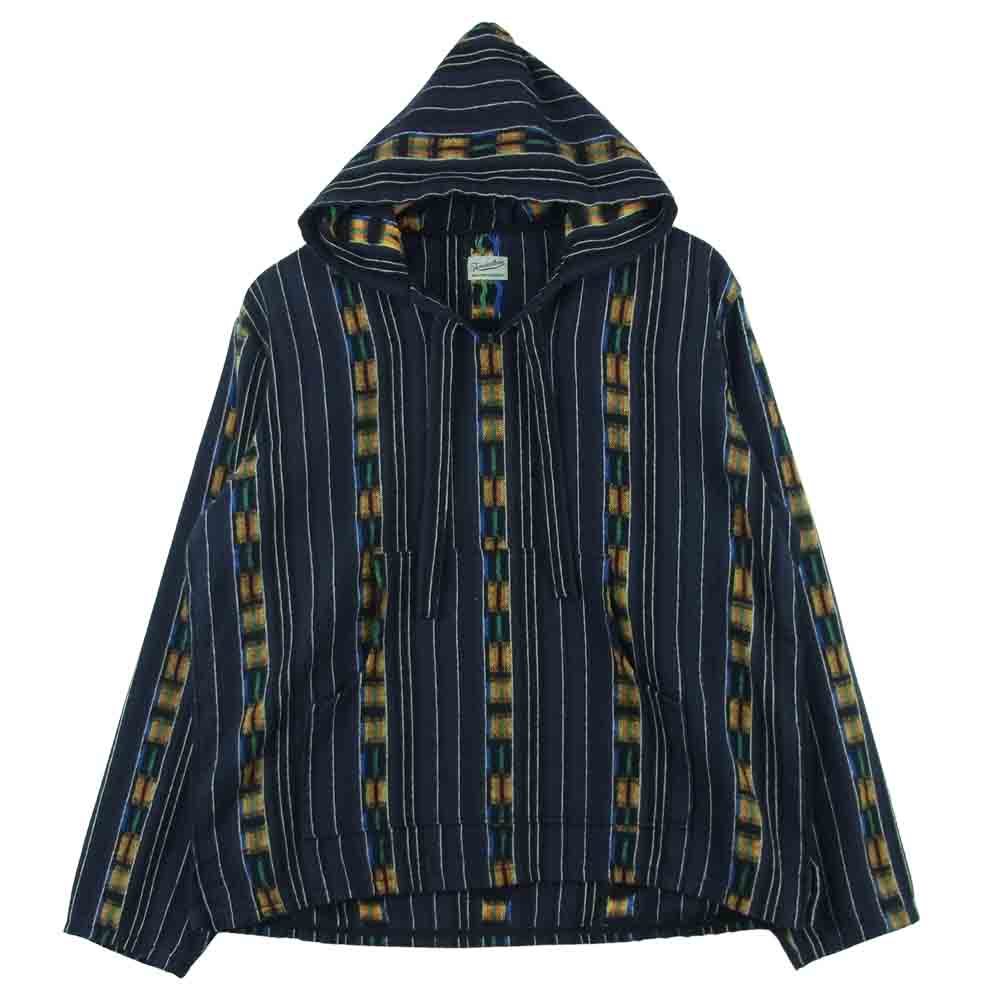 TENDERLOIN テンダーロイン T-NATIVE PARKA メキシカン パーカー コットン 日本製 ネイビー系 M【中古】