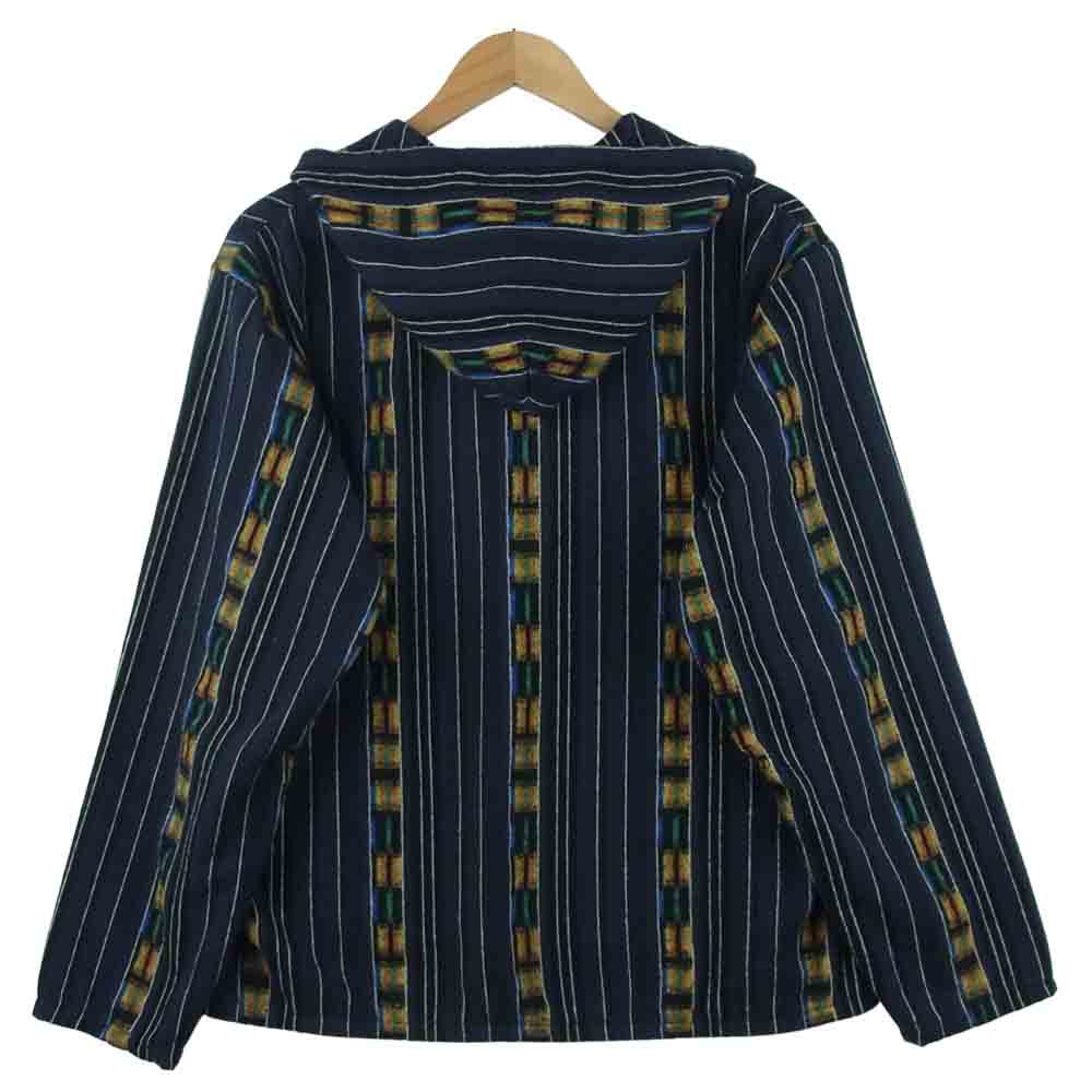 TENDERLOIN テンダーロイン T-NATIVE PARKA メキシカン パーカー コットン 日本製 ネイビー系 M【中古】