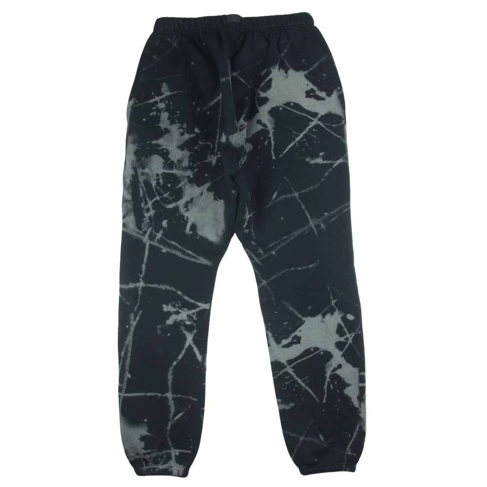 MASSES マシス SWEAT PANTS DC タイダイ スウェット パンツ コットン 日本製 ブラック系 S【中古】