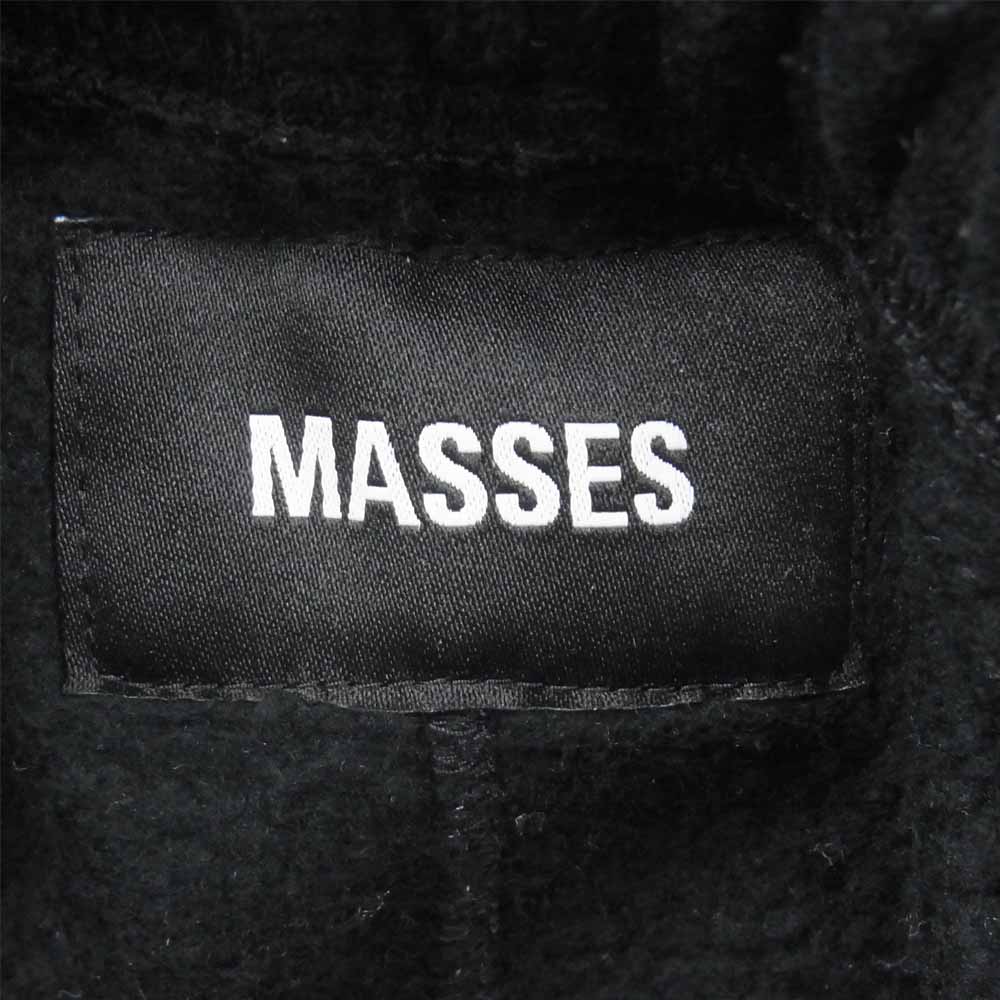 MASSES マシス SWEAT PANTS DC タイダイ スウェット パンツ コットン 日本製 ブラック系 S【中古】