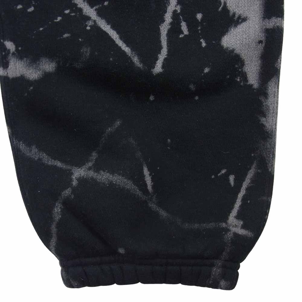 MASSES マシス SWEAT PANTS DC タイダイ スウェット パンツ コットン 日本製 ブラック系 S【中古】