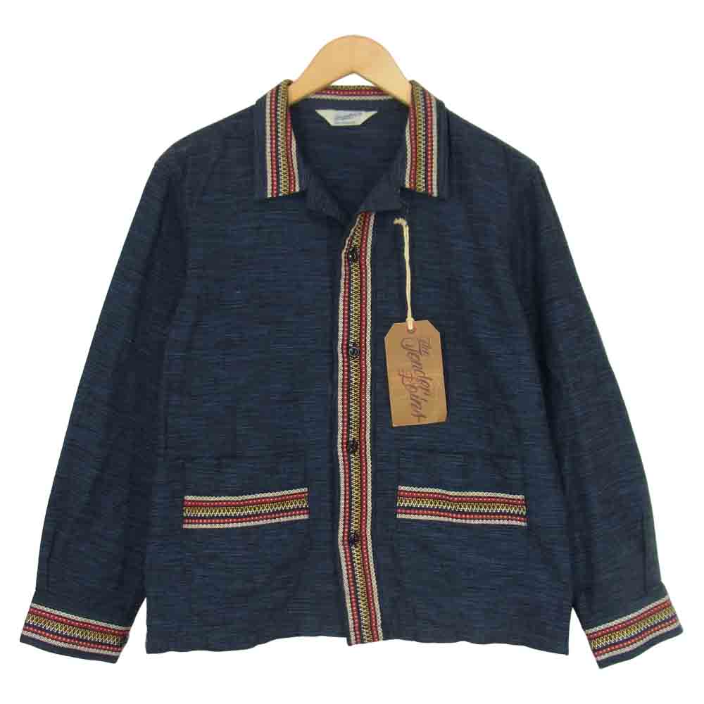 TENDERLOIN テンダーロイン T-BAJA SHT バハ シャツ ネイビー系 XS【中古】
