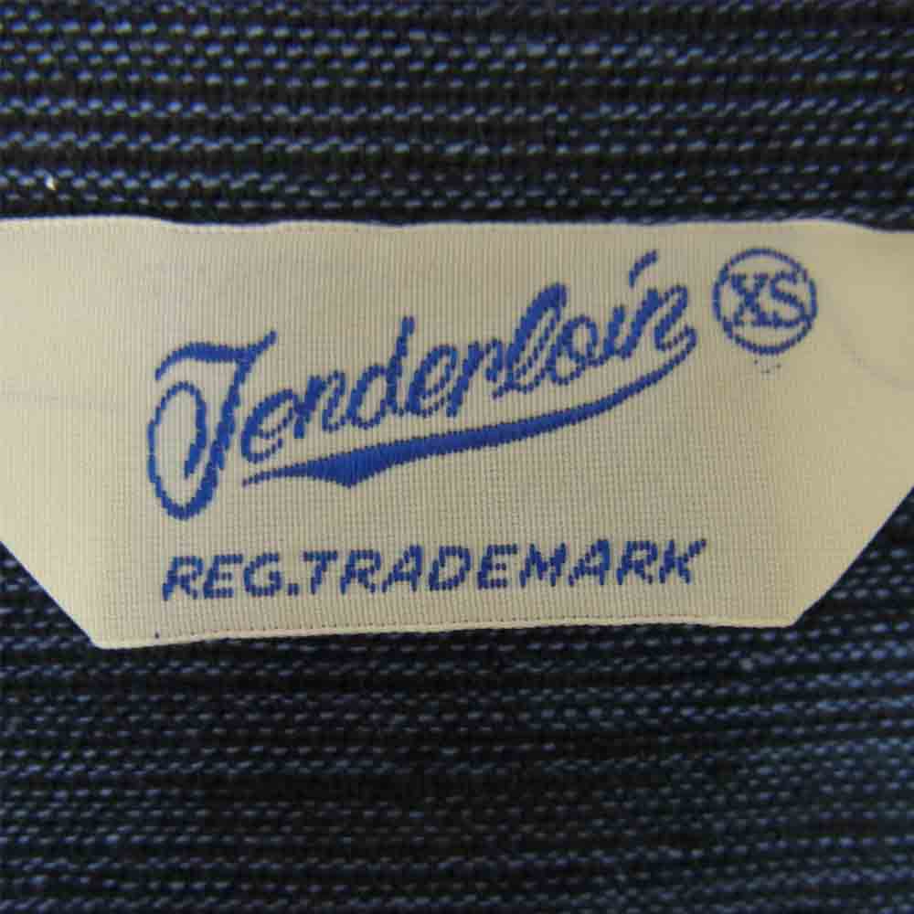 TENDERLOIN テンダーロイン T-BAJA SHT バハ シャツ ネイビー系 XS【中古】