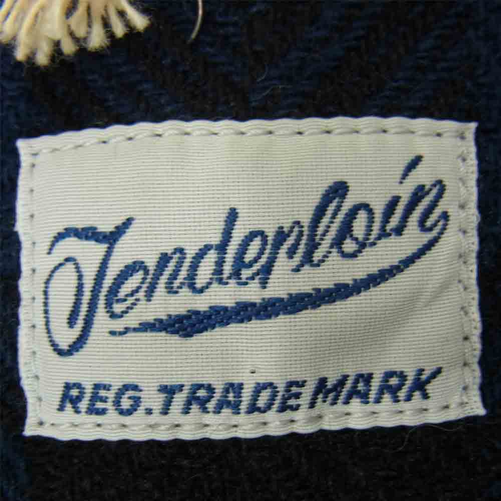 TENDERLOIN テンダーロイン T-BUFFALO SHT JKT バッファロー チェック シャツ ジャケット ネイビー ネイビー系 XS【中古】