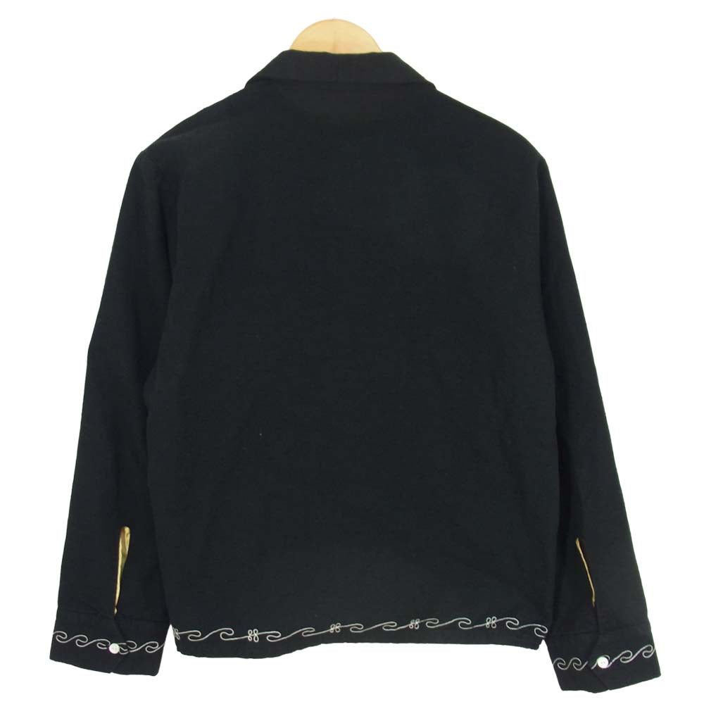 TENDERLOIN テンダーロイン T-SOUVENIR JKT スーベニア 刺繍 ジャケット ブラック系 XS【中古】