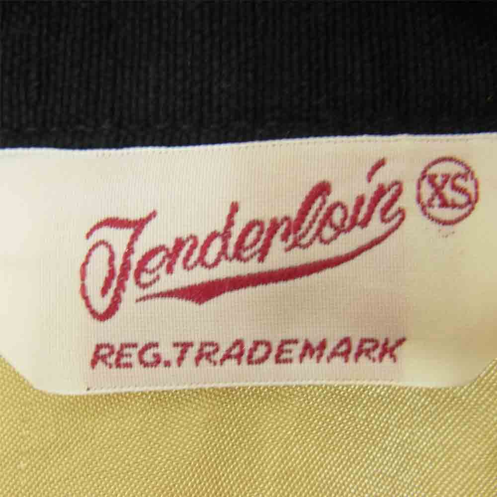 TENDERLOIN テンダーロイン T-SOUVENIR JKT スーベニア 刺繍 ジャケット ブラック系 XS【中古】