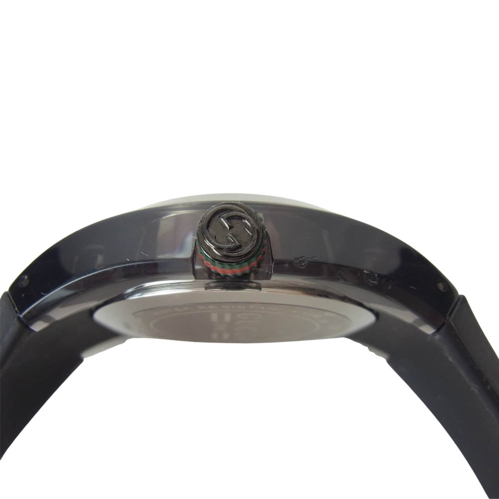 GUCCI グッチ 137.1 SYNC シンク シェリーライン 腕時計 リストウォッチ ブラック系【中古】