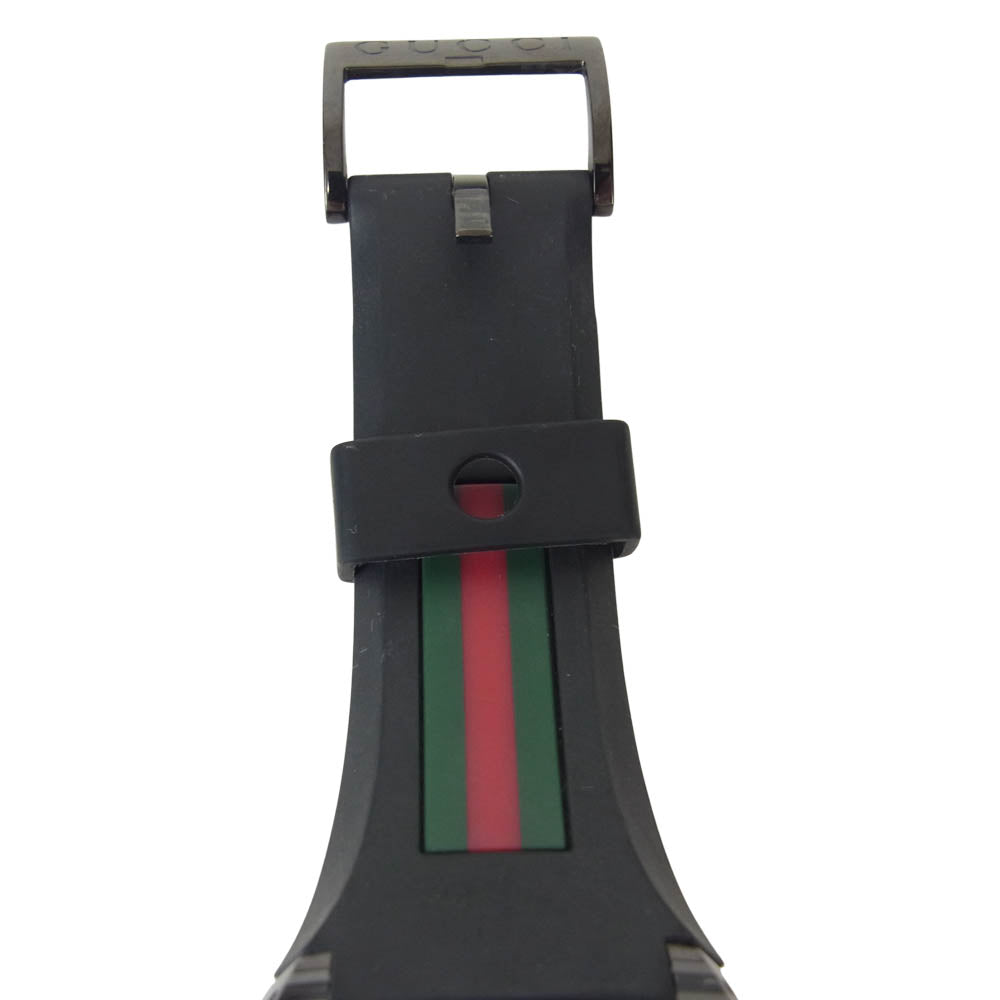 GUCCI グッチ 137.1 SYNC シンク シェリーライン 腕時計 リストウォッチ ブラック系【中古】