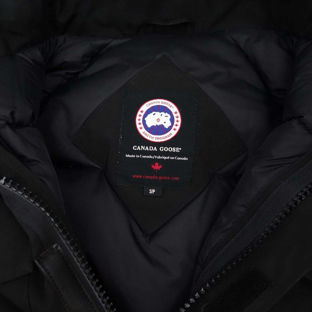 CANADA GOOSE カナダグース 4078JM 国内正規 グリフィンタグ KAMLOOPS カムループス ブラック系 S【中古】