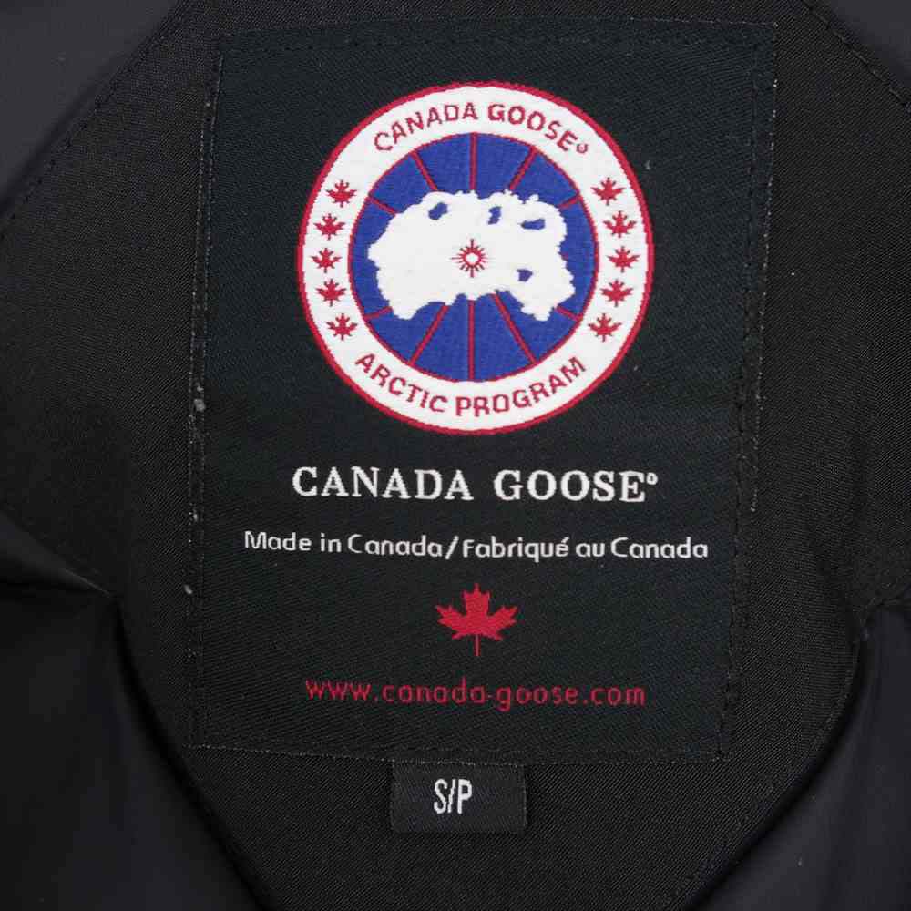 CANADA GOOSE カナダグース 4078JM 国内正規 グリフィンタグ KAMLOOPS カムループス ブラック系 S【中古】