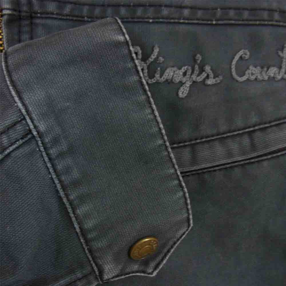 schott ショット 3122000 刺繍入り ワーク ブルゾン チャコール系 L【中古】