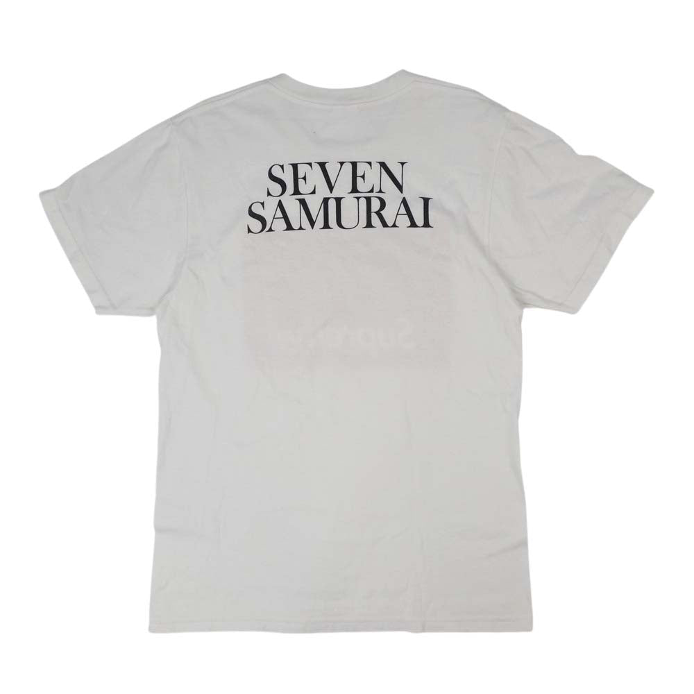 Supreme シュプリーム 16AW × UNDERCOVER Seven Samurai Tee  セブン サムライ プリント 半袖 ホワイト系 M【中古】