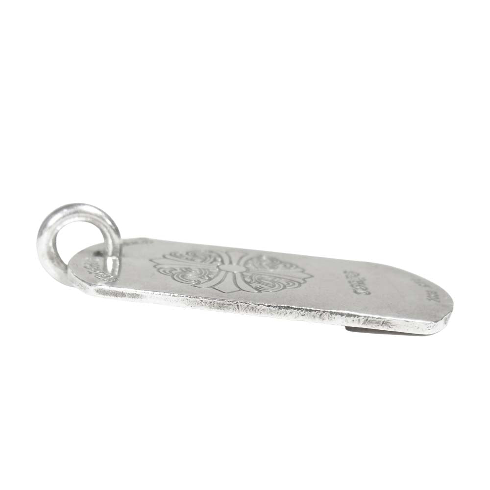 CHROME HEARTS クロムハーツ（原本無） セグメンテッド スクロール ドッグタグ 東京限定 ペンダント トップ シルバー系【中古】