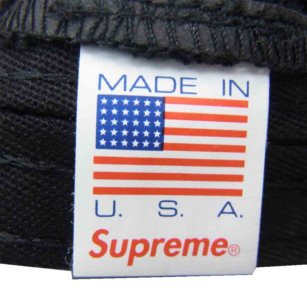 Supreme シュプリーム 21SS Terry S Logo 6-Panel テリー キャップ ブラック系【中古】