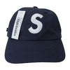 Supreme シュプリーム 21AW VENTILE S LOGO 6 PANEL ベンタイル キャップ  ネイビー系 F【新古品】【未使用】【中古】
