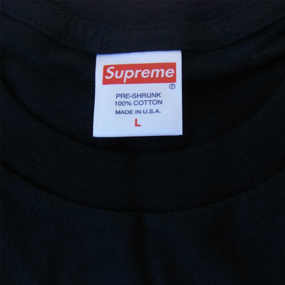 Supreme シュプリーム 21AW rick rubin tee リック ルービン Tシャツ ブラック系 L【極上美品】【中古】