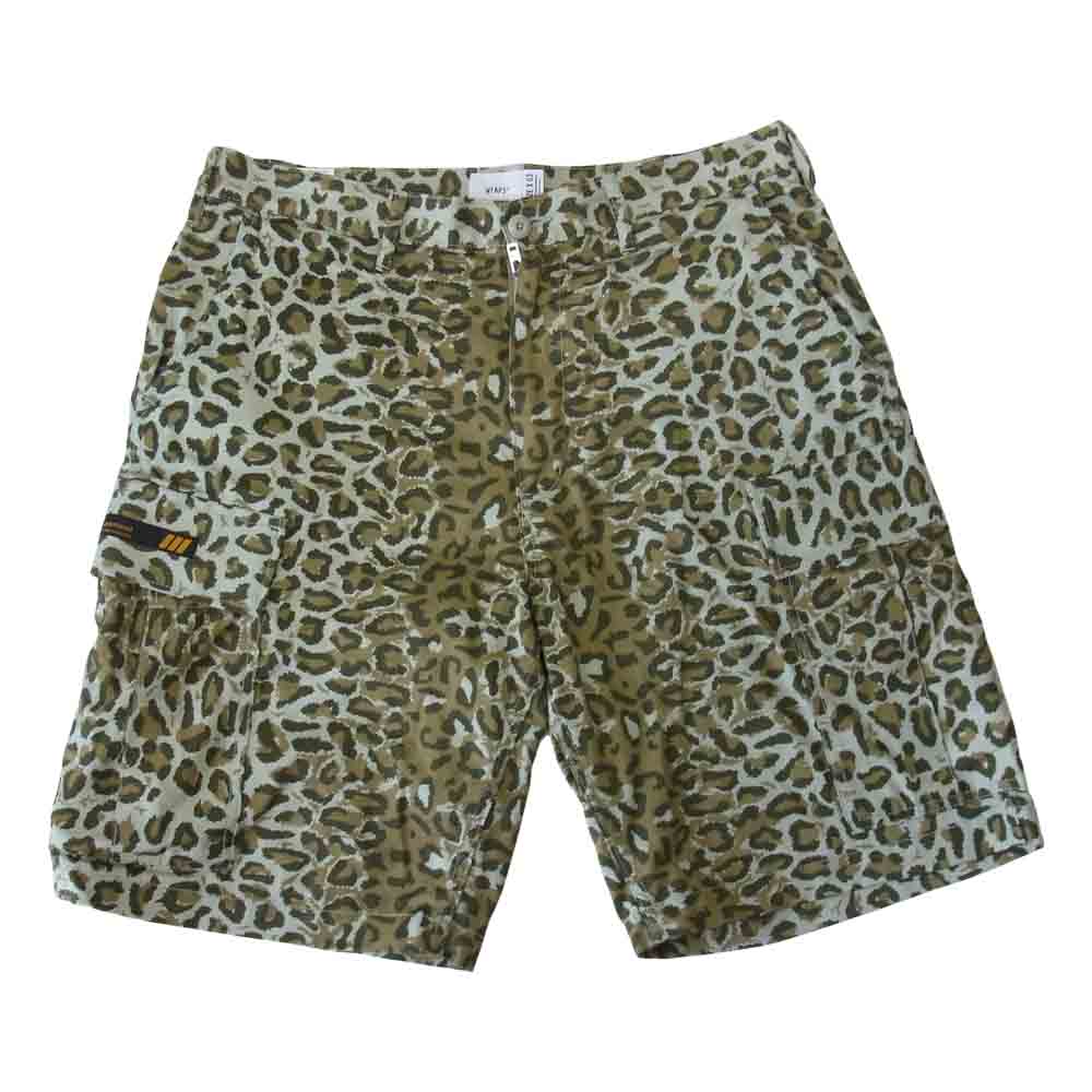 WTAPS ダブルタップス 21SS 211WVDT-PTM03 JUNGLE SHORTS COTTON TWILL CAMO ORIVE ジャングル ショーツ カーキ系 3【中古】