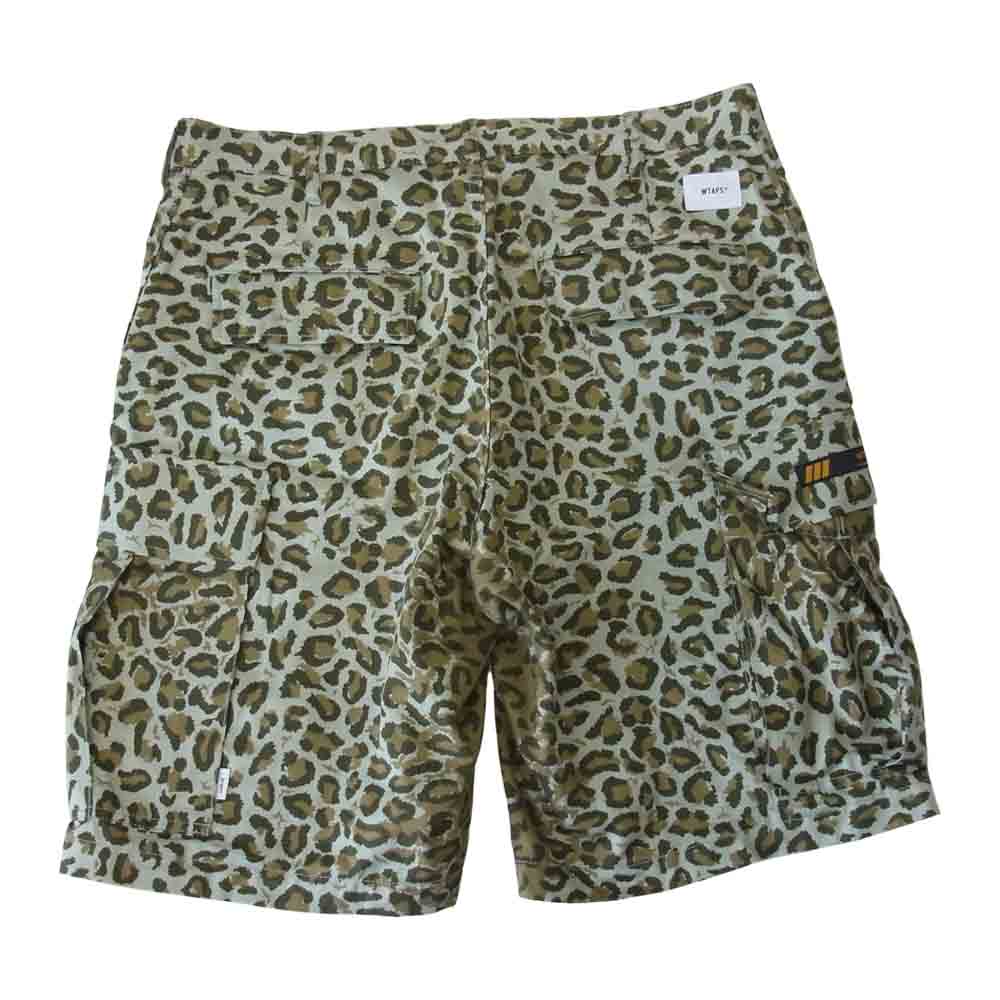 WTAPS ダブルタップス 21SS 211WVDT-PTM03 JUNGLE SHORTS COTTON TWILL CAMO ORIVE ジャングル ショーツ カーキ系 3【中古】