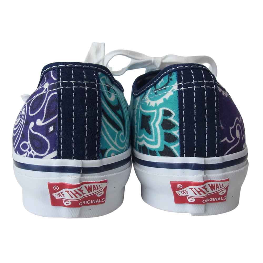 VANS バンズ BEDWIN ベドウィン OG AUTHENTIC LX オーセンティック ネイビー系 26.5㎝【新古品】【未使用】【中古】