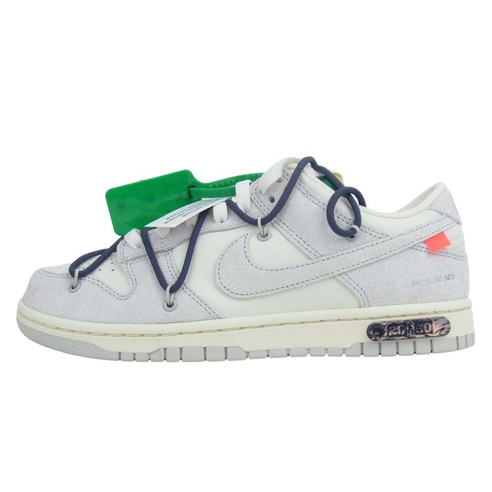 NIKE ナイキ DJ0950-115 OFF-WHITE Lot20 DUNK LOW ダンク ロー オフホワイト THE 50” 1 OF 50 セイル/ニュートラルグレー 26.5cm【新古品】【未使用】【中古】