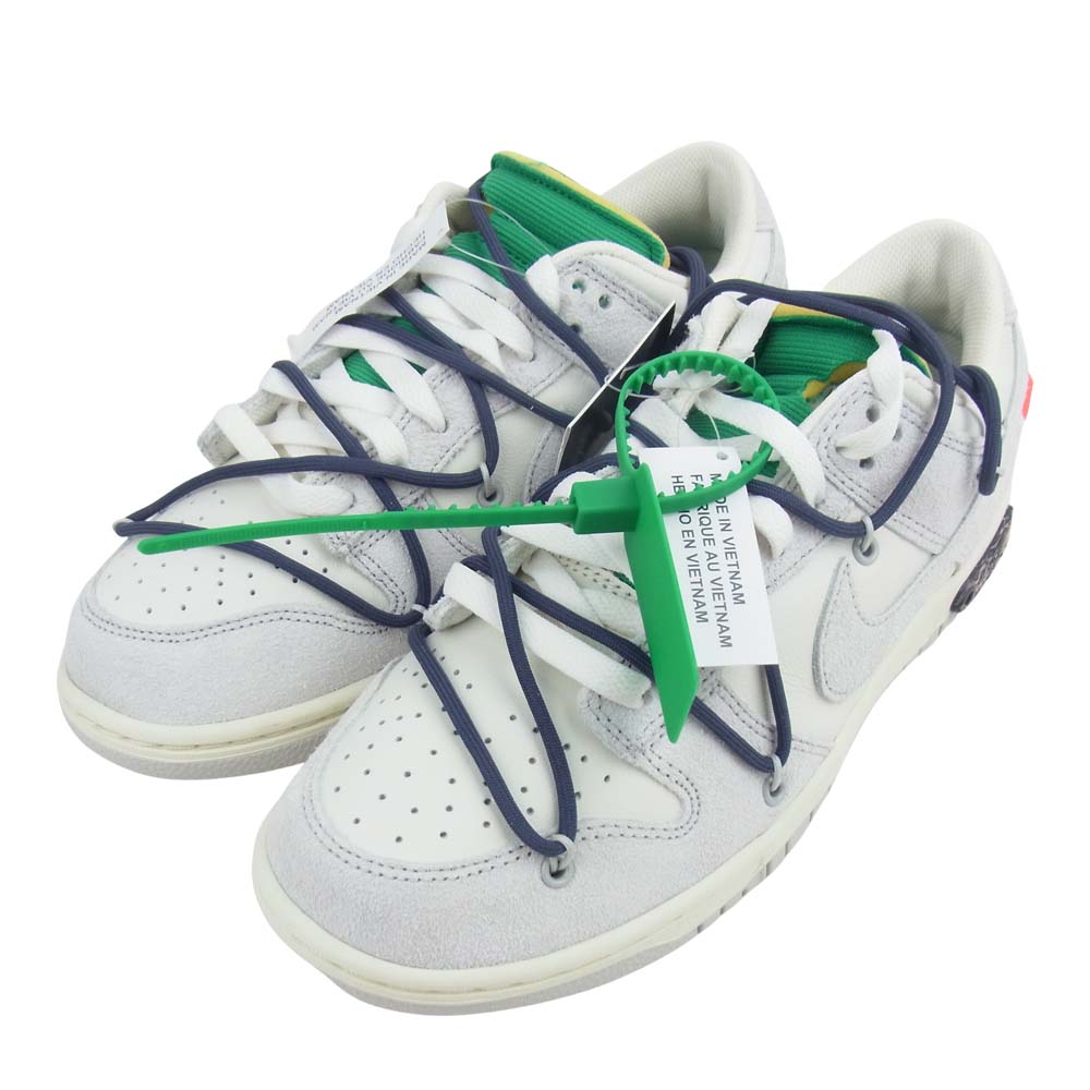 NIKE ナイキ DJ0950-115 OFF-WHITE Lot20 DUNK LOW ダンク ロー オフホワイト THE 50” 1 OF 50 セイル/ニュートラルグレー 26.5cm【新古品】【未使用】【中古】