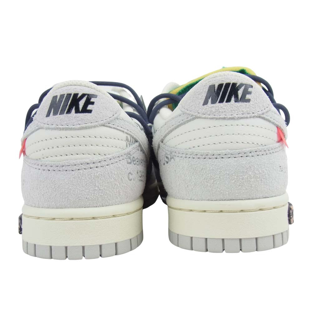 NIKE ナイキ DJ0950-115 OFF-WHITE Lot20 DUNK LOW ダンク ロー オフホワイト THE 50” 1 OF 50 セイル/ニュートラルグレー 26.5cm【新古品】【未使用】【中古】