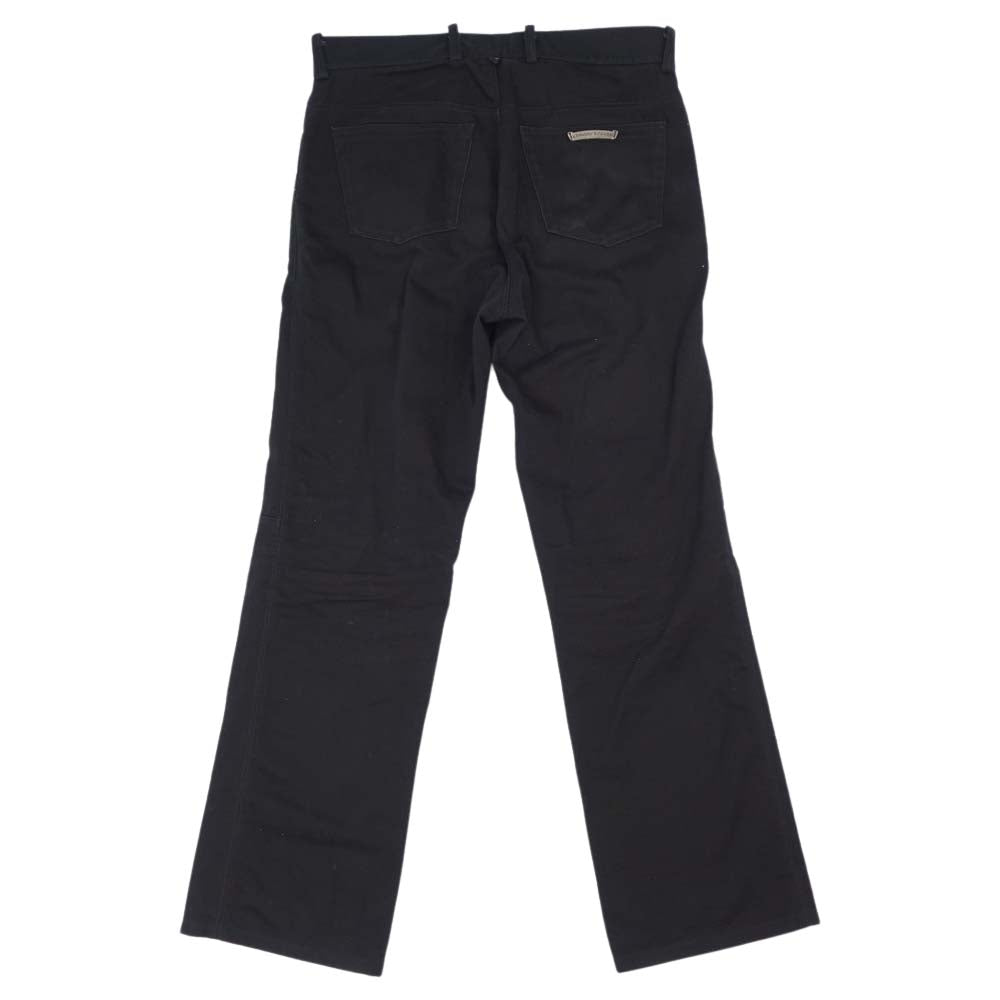 CHROME HEARTS クロムハーツ（原本無） ホースシューボタン フレアニー ブラック系 33【中古】
