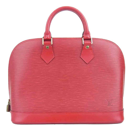 LOUIS VUITTON ルイ・ヴィトン 96年製 M52147 アルマ エピ レザー ハンドバッグ レッド系【中古】