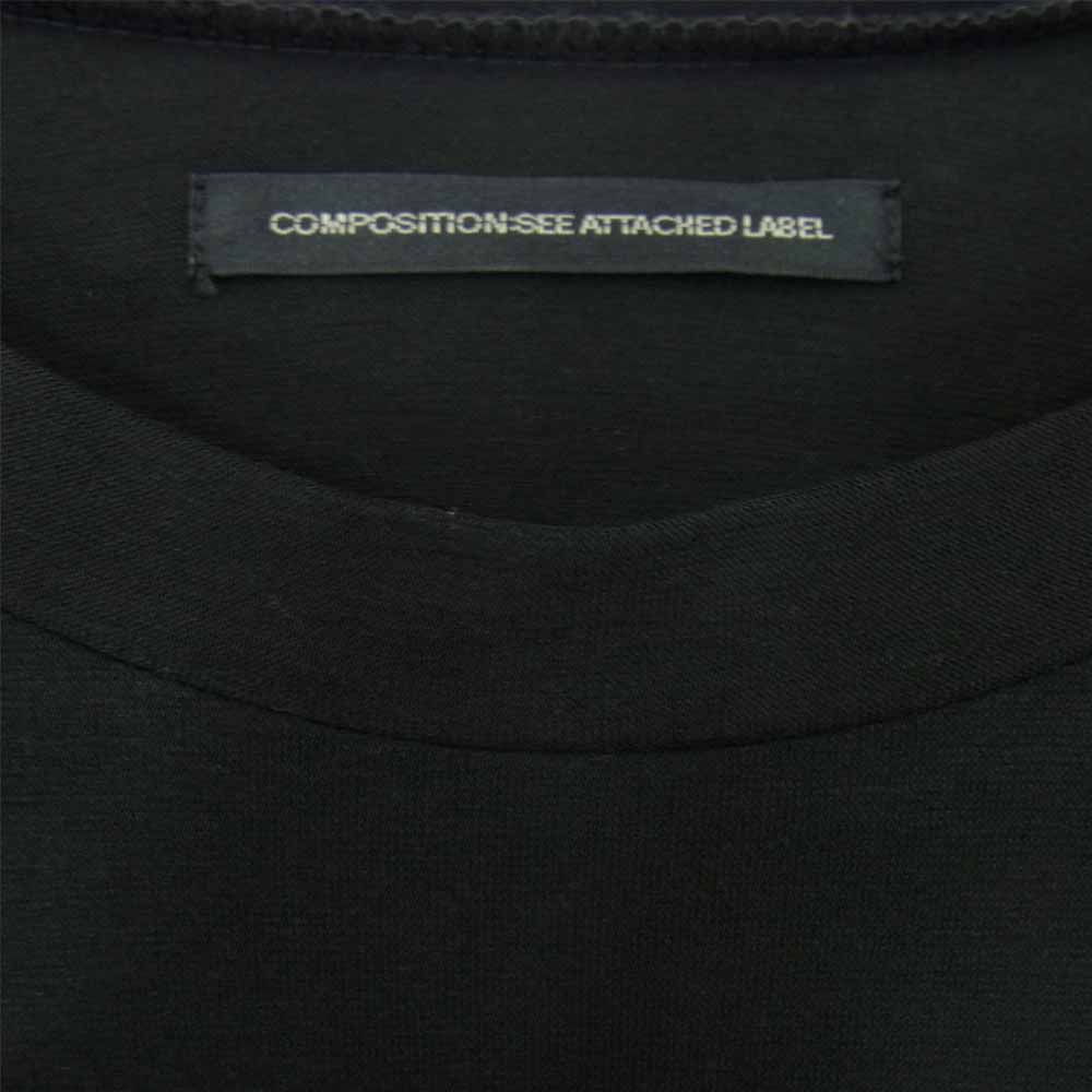 Yohji Yamamoto ヨウジヤマモト 17ｓｓ YD－T30－066 Y-3 ワイスリー ワイド スリーブ 半袖 ブラック系 2【中古】