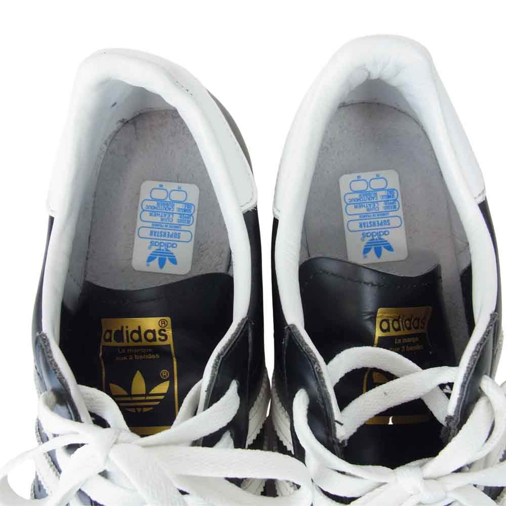 adidas アディダス S74935 SUPERSTAR 80S VINTAGE DELUXE DX スーパースター ヴィンテージ デラックス スニーカー ブラック系 27cm【中古】