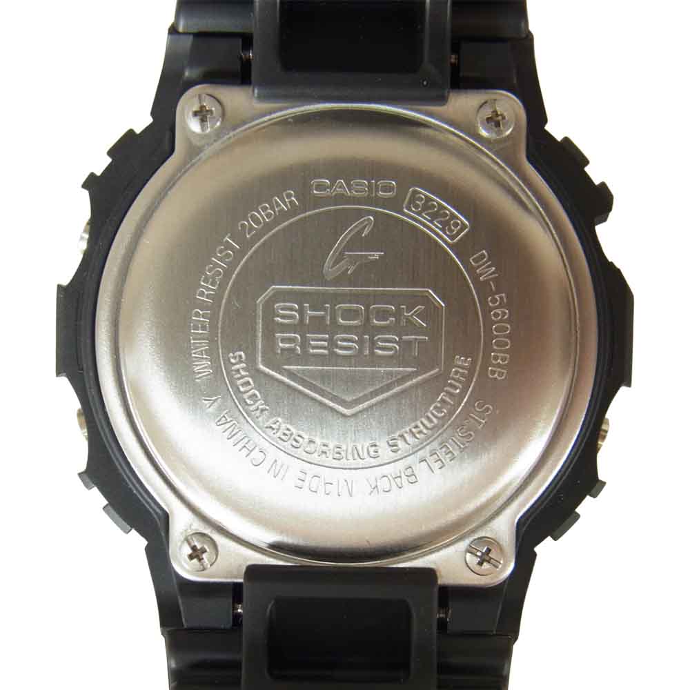 G-SHOCK ジーショック DW-5600BB-1JF スピードモデル Solid Colors ソリッドカラーズ デジタル 腕時計 ブラック系【極上美品】【中古】
